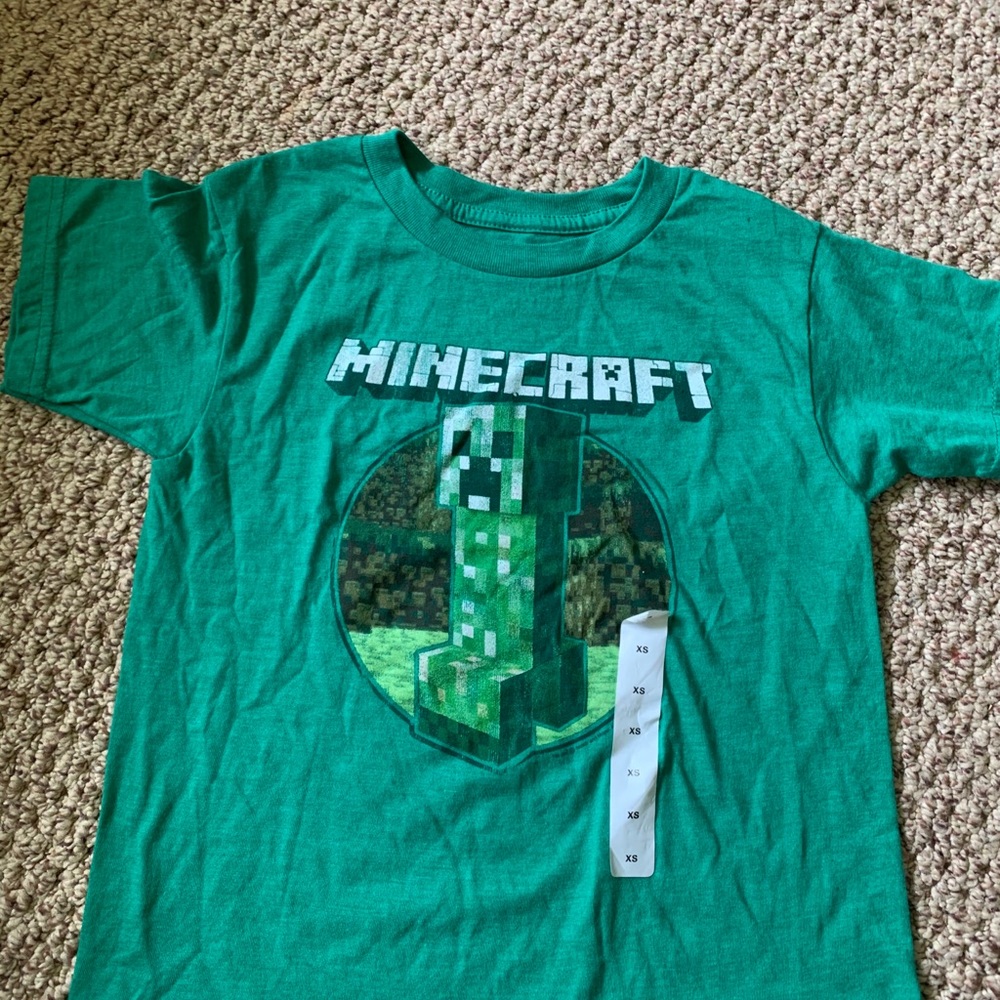 Brand new Minecraft shirt